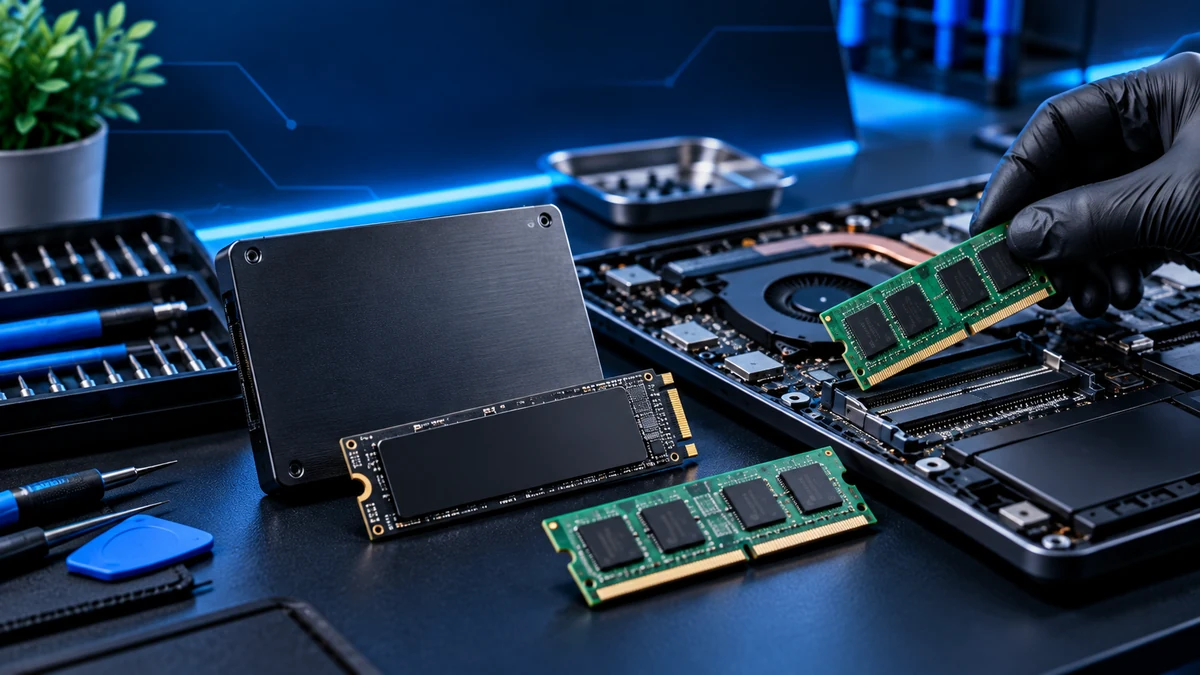 Mejora de rendimiento SSD y RAM